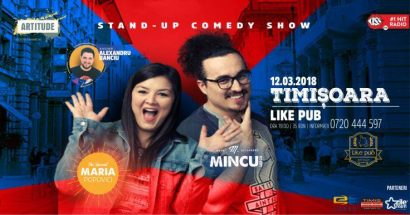 Stand up show cu Banciu, Mincu și Maria Popovici