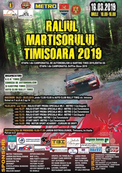 Raliul Marțișorului Timișoara 2019