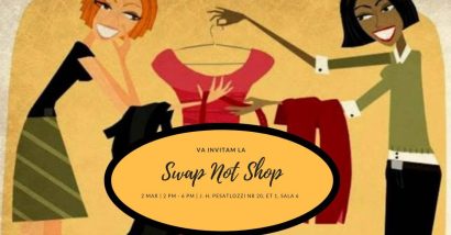 Swap Not Shop &#8211; schimb de haine între fete faine