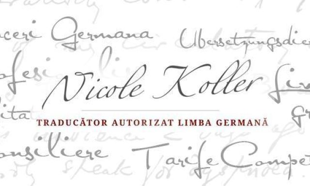 Traducator Germana Romana Timisoara