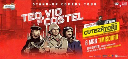 Stand up show cu Teo,Vio și Costel