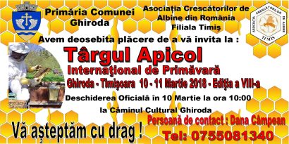 Târgul Apicol Ghiroda Timişoara – ediţia a VIII a