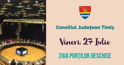 Ziua Porților Deschise la Consiliul Judeţean Timiş